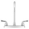 Pacific Bay Lynden Modern High Arc Kitchen Sink Faucet -