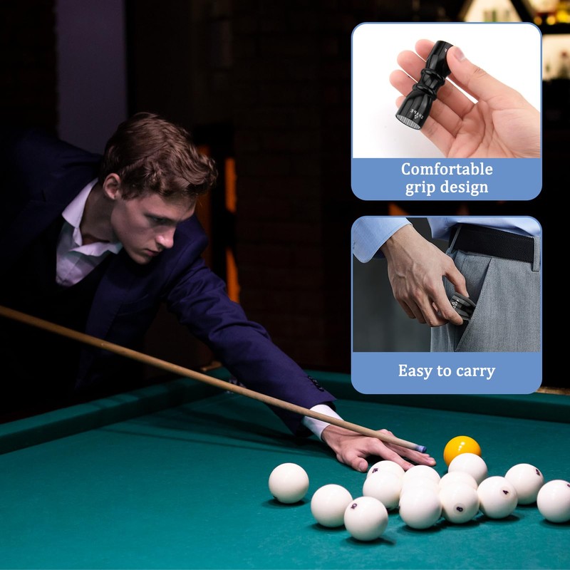 Cue Tip Shaper 3 in 1 Pool Cue Accessories Professional