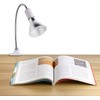 Bonlux E26 Clamp Lamp Fixture, Flexible Neck Clip Light Fixture