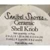 Sanibel Shores Set of 4 Sanibel Shores Ceramic Sea Shell