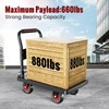 TIDY PALM Upgraded Foldable Push Cart Dolly | 880 lbs.