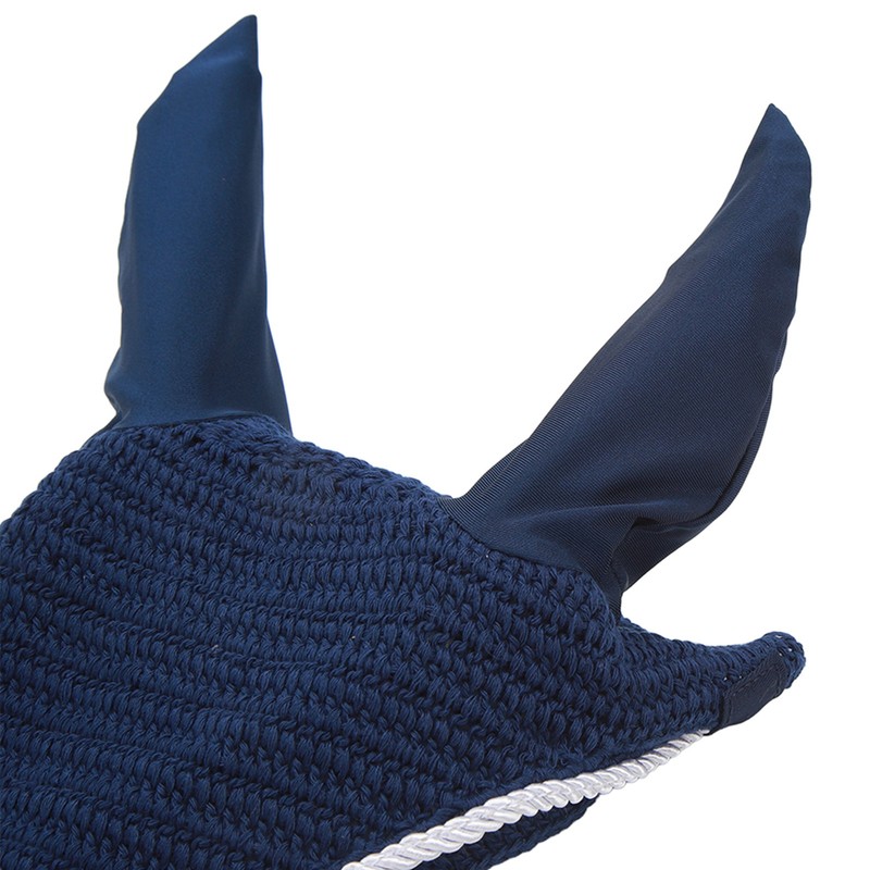 Horse Ear Bonnet Elastic Horse Ear Net Hand Crochet Horse