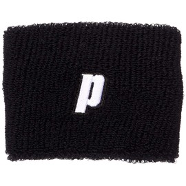 Prince PK478 Tennis Wear Wristband, Unisex, Black