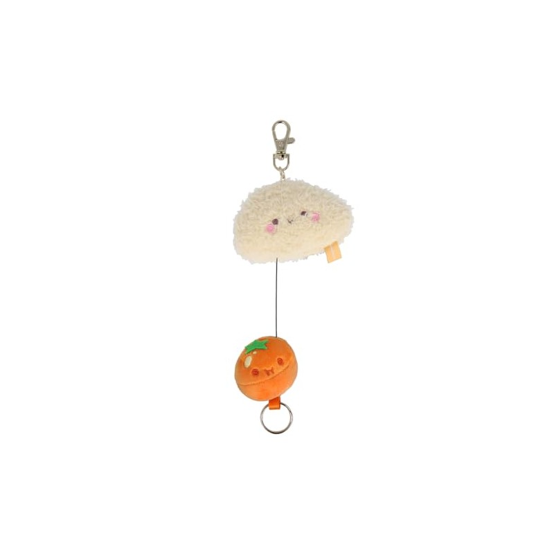 Sun-Star Stationery S8347425 Watermelon Game Keychain with Reel