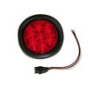 Peterson 4" Round L.E.D. Red Tail Light Kit - LumenX