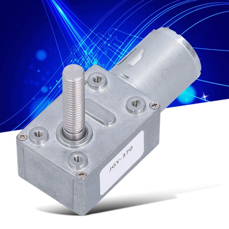 Worm Gear Motor Silent Durable Wearproof Rustproof High Thermal Conductivity