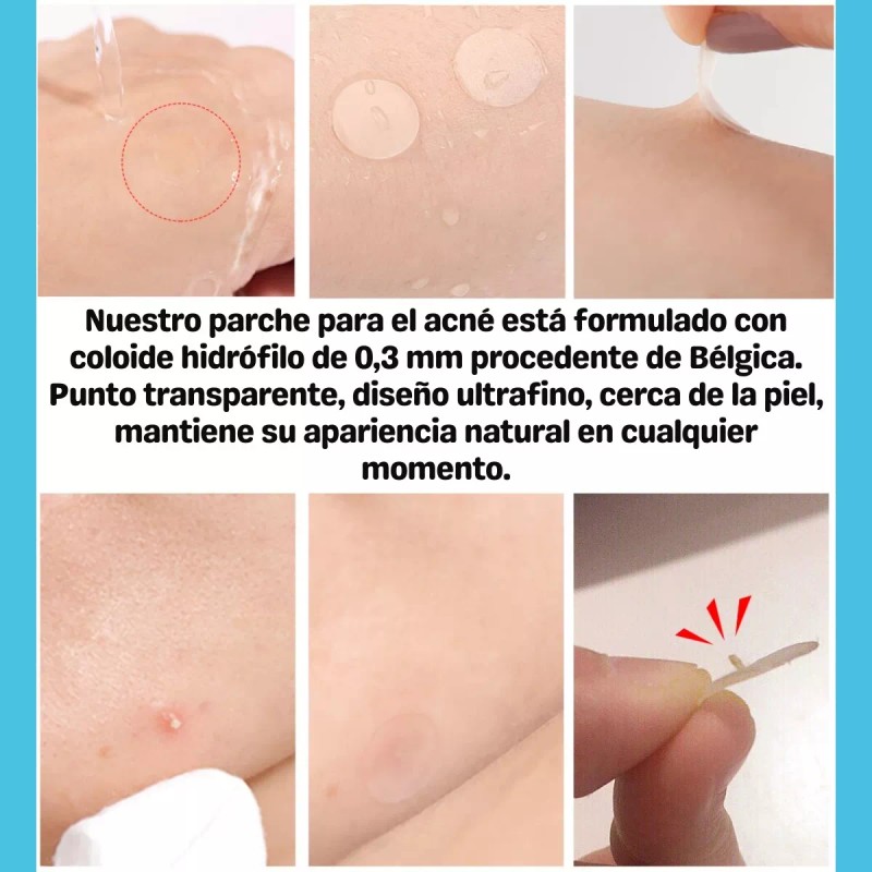 Universo en Linea Lanbena Parche Acne Día O Noche A