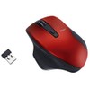 Nakabayashi Z8466 Digio2 Wireless Mouse, Silent, 5 Buttons, Blue LED,