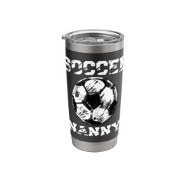 Soccer Nanny Funny Soccer Player Nanny Stainless Steel Insulated Tumbler