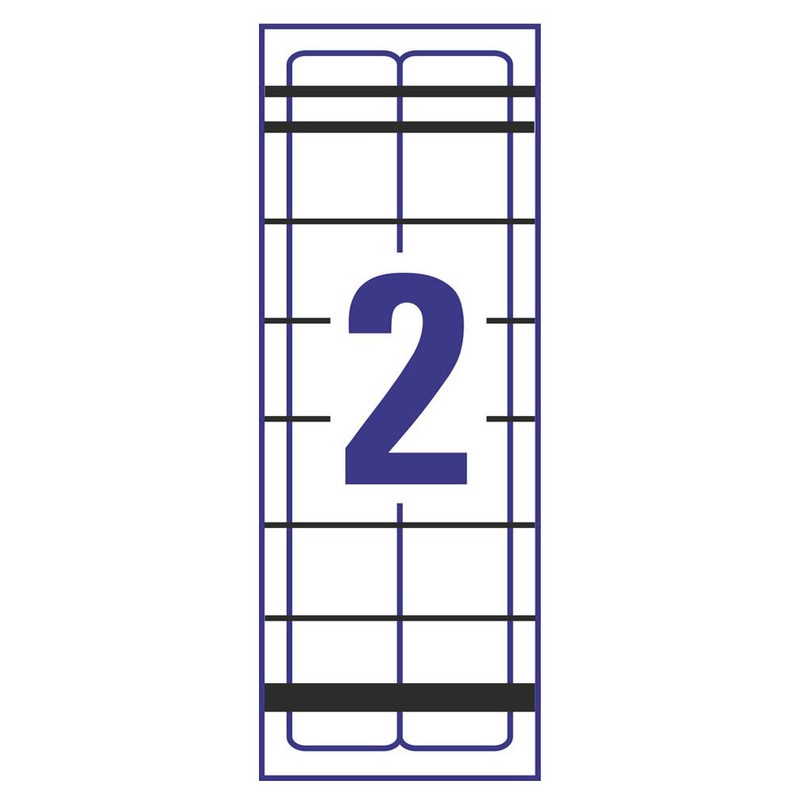 Avery Zweckform L4800 Security Filing Labels 192 x 38 mm,