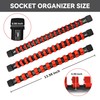 Reniteco Socket Organizer Drive ABS Tools-Socket Holder, Premium Quality 9