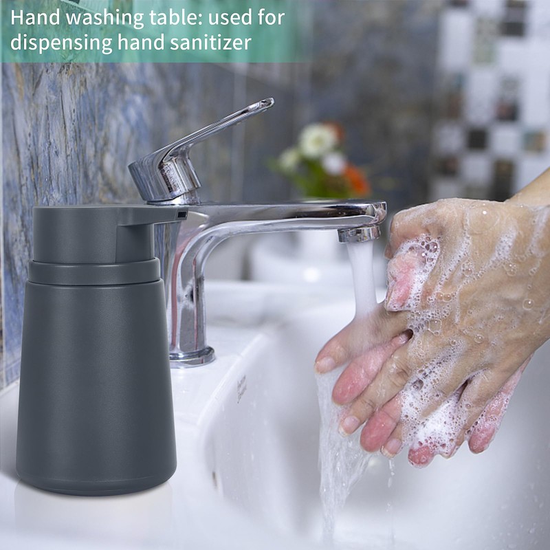 Topsky Soap Dispenser with Plastic Pump, 320ml Liquid Hand Soap