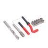 15Pcs/Set Thread Repair Kit Insert Compatible Hand Tool for Auto