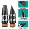 Focusound Saxophone & Clarinet Mouthpiece Cushions, Thin, 0.3mm Clear, 8-Pack…