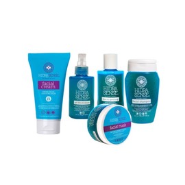 Kit Facial Hidra Sense Shampoo Facial Peeling - Mascarilla - Crema - Neutralizador de Ph