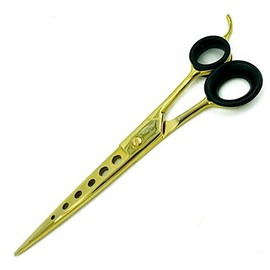 PROFESSIONAL SALON BARBER HAIR STYLING SCISSOR SHEAR GOLD MADE IN GERMANY 8"
