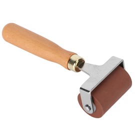 Brayer Roller for Printmaking, Sturdy and Durable Easy to Grip Convenient Deluxe Soft Rubber Brayer Elasticity with 3 Sizes for Painter for Gluing Application(5cm)