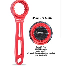 HOUSON 4-in-1 Bottom Bracket Tool for Mountain & Road Bikes | 39/40.5/44/46mm CNC Aluminum