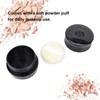 Makeup Powder Container, with Sifter and Powder Puff, Reusable Portable