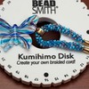 The Beadsmith Round Kumihimo Disk, 6 inch Diameter, 3/8" Dense