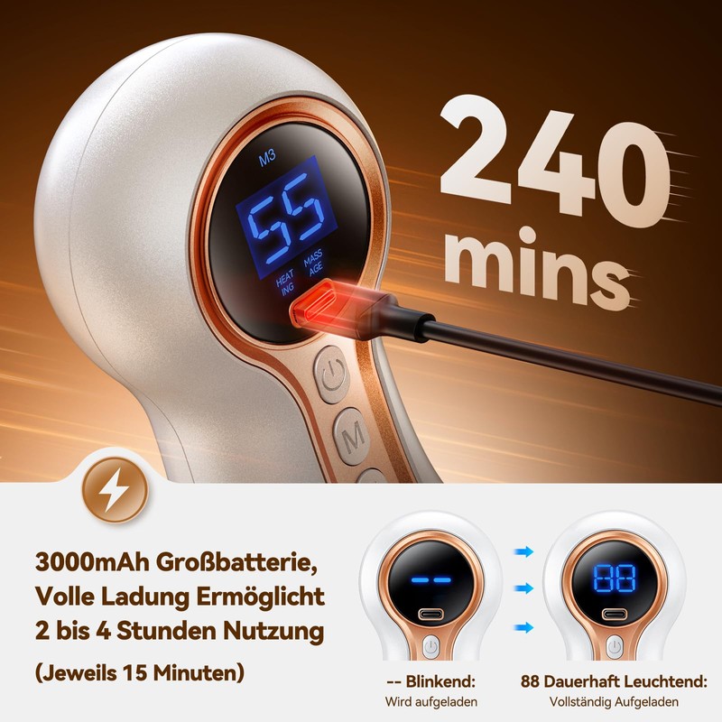 Robofun 5.0 Neuropathy Massager, Lymphatic, Pain Relief and Relaxation for