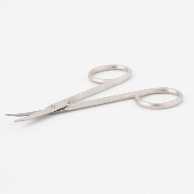 MUJI 15844456 Steel Eyebrow Cutting Scissors Total Length Approx. 3.5