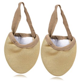 GLEAVI 1pair Invisible Metatarsal Pads for Women High Heel Forefoot Sleeves Soft and Comfortable Half Foot Socks for Dancers Suitable for Ballet and Everyday Use Skin