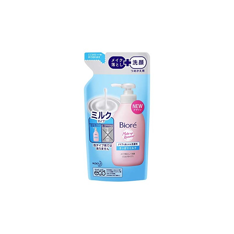 ビオレ メイクも落とせる洗顔料 つめかえ 180ml
