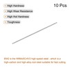 sourcing map Spiral Drill Bits Metal Micro Drill Bits HSS