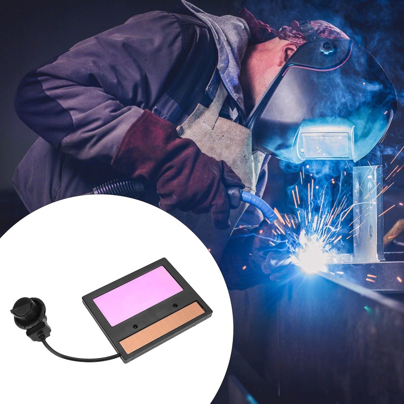 FLEXMAN Welding Lens, Solar Auto Darkening Welding Helmet Lens, Large