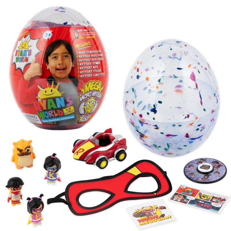 Ryan's World: The Movie - Mega Microverse Egg | Featuring