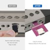 Kit de tarjeta de memoria micro SD macho a hembra