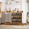 Neprock Shoe Slots Organizer,Shoe Storage Organizer Shoe Rack for Closet