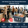 Cordless Electric Heated Lunch Box for Adults，360° Surround Heating Fast