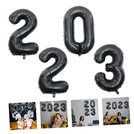 NOLITOY 1set Decorative Balloons Aluminum Film Props for Year Celebrations Graduation Parties and Creative Decorations Backdrop for Memorable Photos