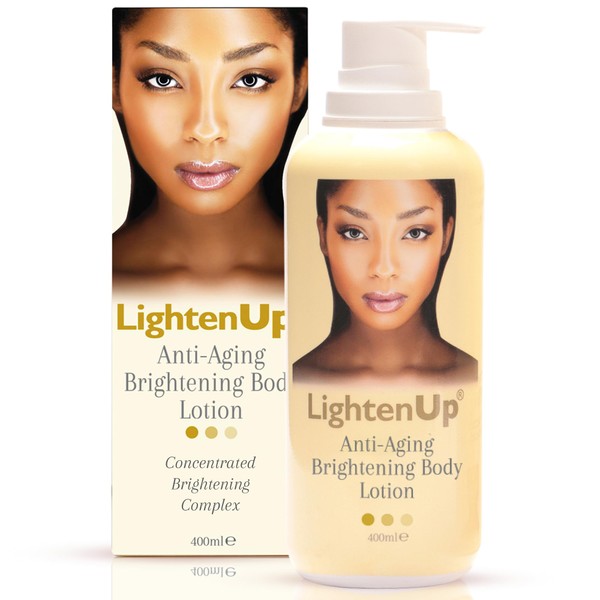 LightenUp Anti-Aging Body Lotion 400ml - Brightening Body Lotion with