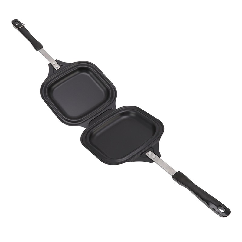 Frying Pan Even Heating Easy Cleaning Double Sided Iron Pancake