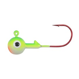 Northland Tackle Gum-Ball JIG / 1.5" / 1/8 OZ - #1 HK / 6 Pack/GLO Watermelon
