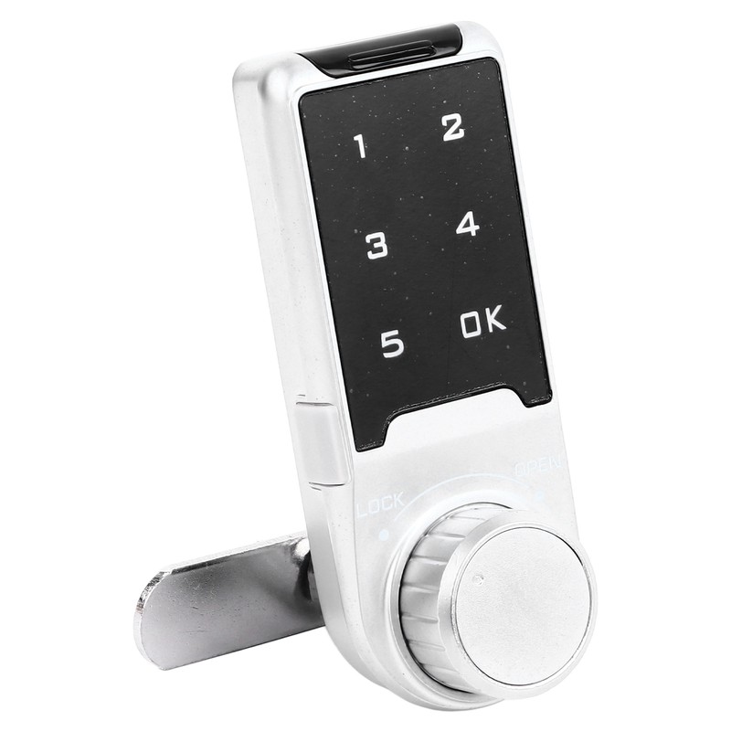 Electronic Cabinet Lock Smart Touch Screen Drawer Password Keypad Lock