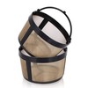 HESSION Permanent Coffee Filter 8-12 Cup Basket Fits Mr Coffee