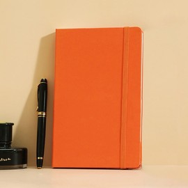 Pickle Stationery and Office Supply Notebook Orange for school, and desk organization, writing planning or paper accessory, Pickle Korean Import, and Desk