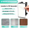 Teadokly Stainless Steel Wall-Mounted Hair Straightener Holder, Curling Iron Holder