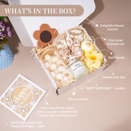 Teen Girl Gifts,Birthday Gifts for Teen Girls, Gifts for Teen Girls, Gift Box for Teen Girls, Friend, Daughter, Niece, Granddaughter, Women, Sister, Teenage Girls, Happy Birthday Gift Box Beige