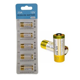 23A 12V Batteries for Doorbell and Remote Control, 12 V Battery 5 Pack,A23 Battery- Long Lasting