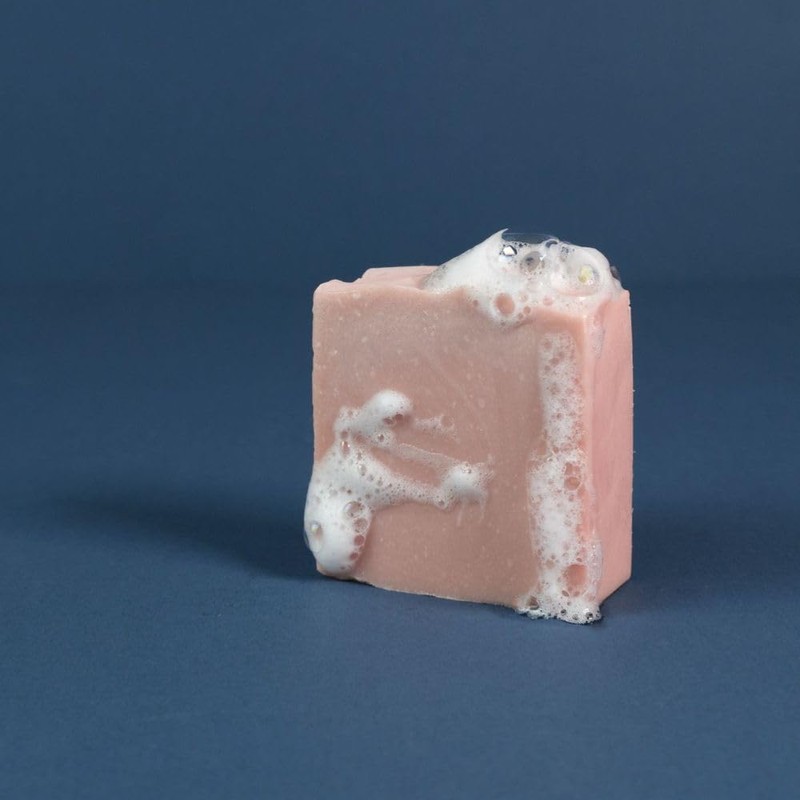 Herbaluxe Handmade Natural Rose Bar Soap for Deep Hydration and