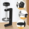 jojofuny 2pcs G Clamps for Woodwork Adjustable Screw Small Clamps