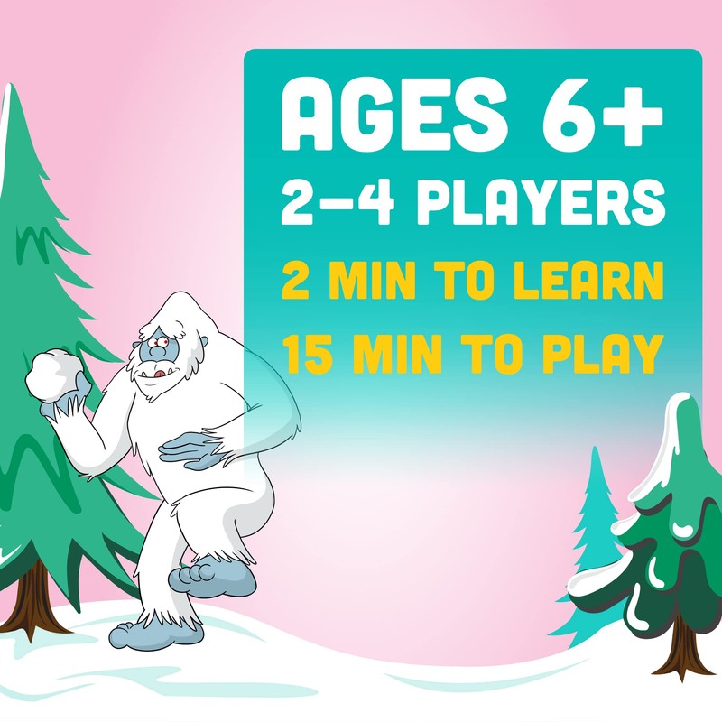 Big Discoveries Yeti Snowbrawl - A Snowball Stacking Brawl Card