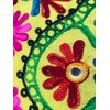 Original Kikan Suzani Multi Colour Floral Embroidery 16"x16" 40 x