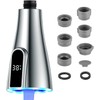 JINYOMFLY LED Tap Attachment for Kitchen Tap with LED, 2