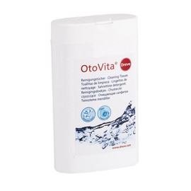 OtoVita® Cleaning Wipes in Dispenser | Care + Disinfection from Hearing Aids